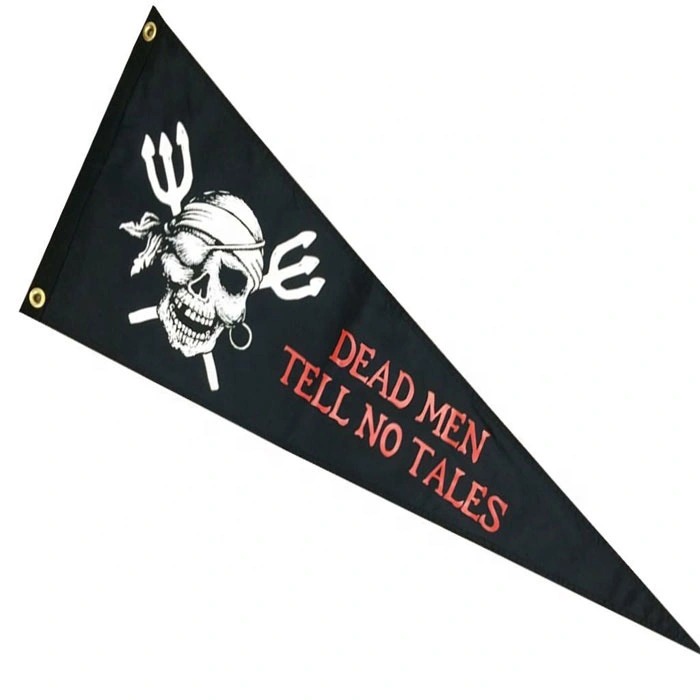 Wholesale Custom Cool Style Non-Woven All Size Pennant Flags Boat Pennant
