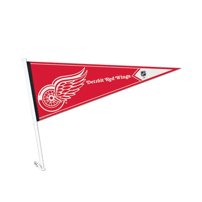 Printing Advertising Outdoor Polyester Fabric Custom Car Pennant Flag Banner with Plastic Pole